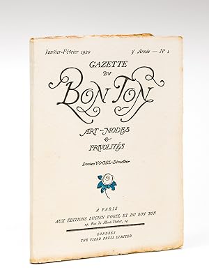 Gazette du Bon Ton. Art - Modes & Frivolités. Janvier-Février 1920 - 3e Année - Numéro 1 - Revue ...