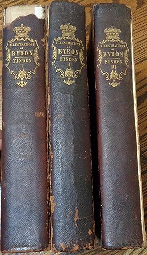 Finden's Illustrations of the Life and Works of Lord Byron (3 Volume set)