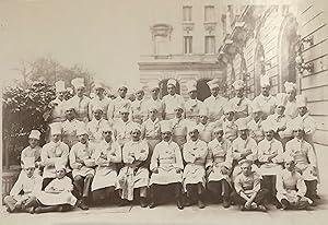 Foto Cuochi e brochure Hotel Majestic Paris 1924