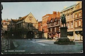 Shrewsbury Postcard Shropshire The Square