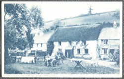 Malmsmead Postcard Somerset Lorna Doone Farm