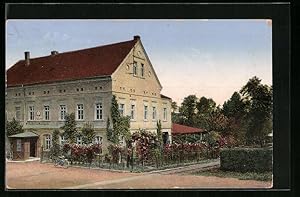 Ansichtskarte Oelsen, Gasthaus Rosengarten