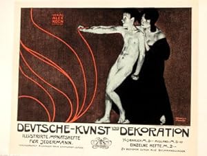 Deutsche-Kunst und Dekoration, Les Maitres de l'Affiche Pl. 164