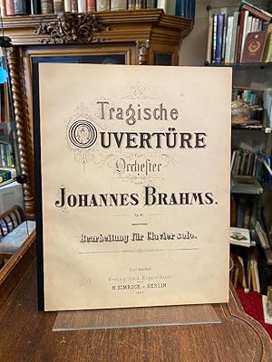 Tragische Ouvertüre für Orchester Op. 81 : von Johannes Brahms : Zweihändige Bearbeitung für Clav...