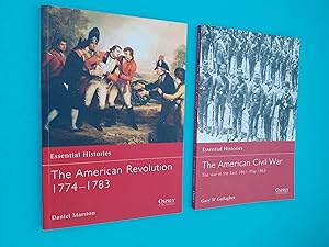 The American Civil War: The War in the East 1861-May 1863 & The American Revolution 1774-1783 (Es...