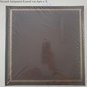 Fotoalbum Leather brown (Lederbraun) 30 x 30 cm, 50 Blatt Klassisch mit goldenem Buchschmuck auf ...