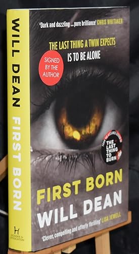First Born. First Printing. Signed by Author