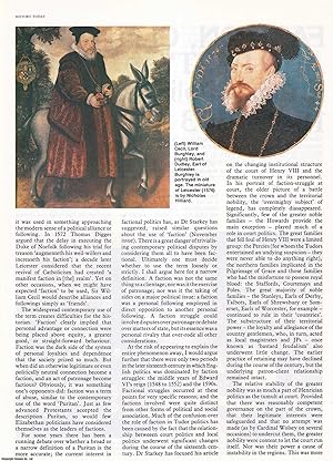 Faction, Clientage and Party: English Politics, 1550-1603. An original article from History Today...