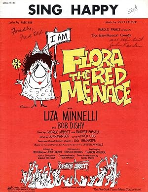 Sing Happy Sheet Music from Flora the Red Menace with Liza Minnelli