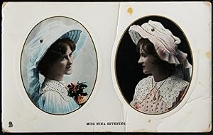 Nina Sevening Postcard 1909 Quality Dou Gem Series From Raphael Tuck & Sons Ltd