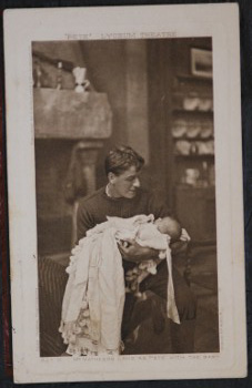 Matheson Lang Actor Postcard Pete At Lyceum Theatre 1909