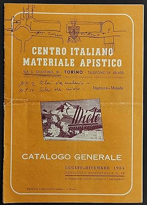 Centro Italiano Materiale Apistico - Catalogo Generale Lug-Dic 1955