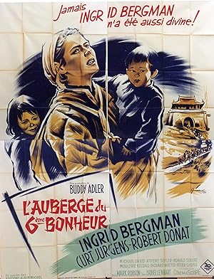 "L'AUBERGE DU 6ème BONHEUR (THE INN OF THE SIXTH HAPPINESS)" Réalisé par Mark ROBSON en 1958 avec...