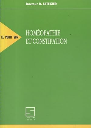 Homéopathie et constipation.