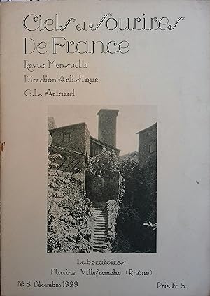 Ciels et sourires de France. 1929 - N° 8 : Vivarais, Vaucluse. 2 photos de nus. Décembre 1929.