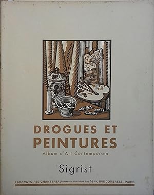 Drogues et peintures N° 48. Sigrist, par Marius-Ary Leblond. Vers 1950.