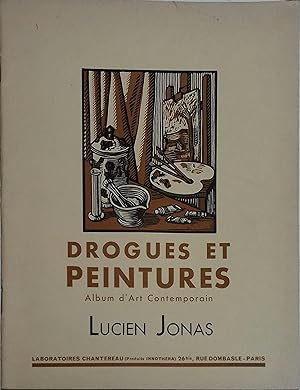 Drogues et peintures N° 29. Lucien Jonas, par Albert Acremant. Vers 1950.