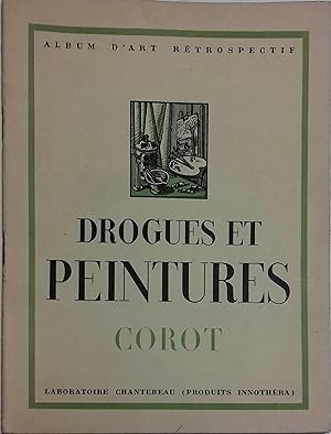 Drogues et peintures N° 2. Corot, 1796-1875, par Emmanuel Fougerat. Vers 1950.