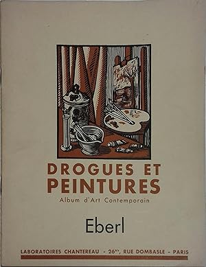 Drogues et peintures : Eberl. Vers 1950.