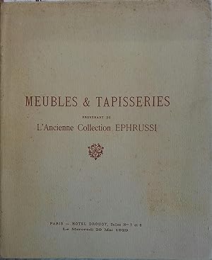 Meubles et tapisseries du XVIIIe siècle provenant de l'ancienne collection Ephrussi. Tapisseries...