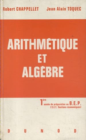 Arithmétique et algèbre.