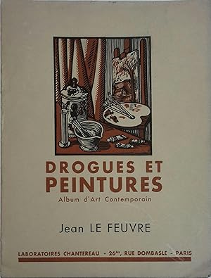 Drogues et peintures : Jean Le Feuvre. Vers 1950.