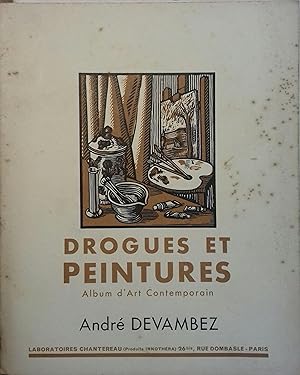 Drogues et peintures N° 42. André Devambez, de l'Institut, par Louis Hourticq. Vers 1950.