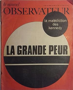 Le Nouvel Observateur. N° 186. La grande peur. 7 juin 1968.