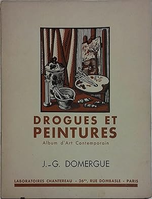Drogues et peintures : Jean-Gabriel Domergue. Vers 1950.