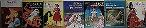 Alice. 7 volumes ce cette collection. 1965-1980.