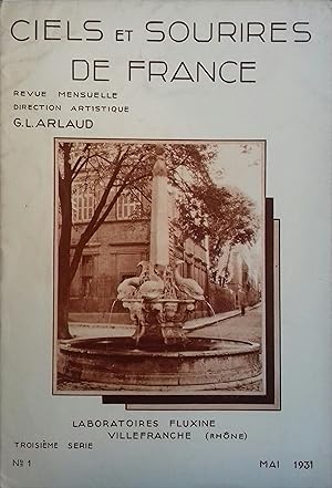 Ciels et sourires de France. 1931 - 3e série N° 1 : Aix-en-Provence Mai 1931.