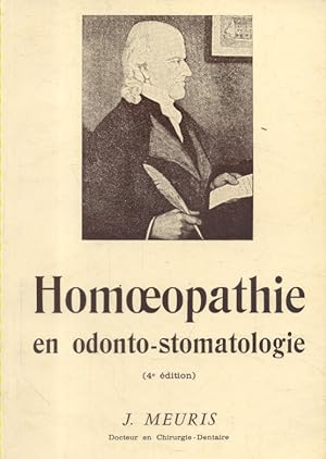 Homéopathie en odonto-stomatologie.