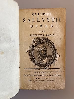 Caii Crispi Sallustii Opera quae supersunt omnia.
