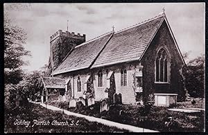 Ockley Parish Church 1910 Postcard Surrey Sepia Tone Publisher Frith's