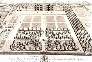 Richmond Surrey Postcard Ham House Engraving National Trust