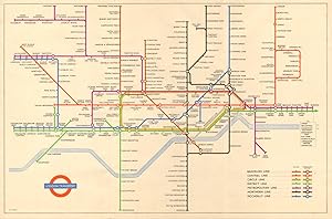London Transport - Diagram of lines - January 1951