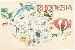Rhodesian Tourist Map