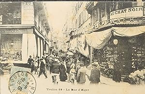 Toulon, la rue d'Alger