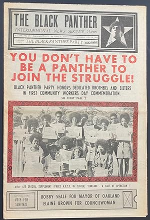 The Black Panther Intercommunal News Service. Vol. VIII no. 19, July 29, 1972