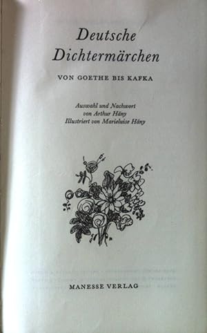 Deutsche Dichtermärchen von Goethe bis Kafka. Manesse Bibliothek der Weltliteratur