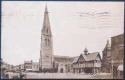 Market Harborough Postcard 1928 Old Grammar School LOCAL PUBLISHER