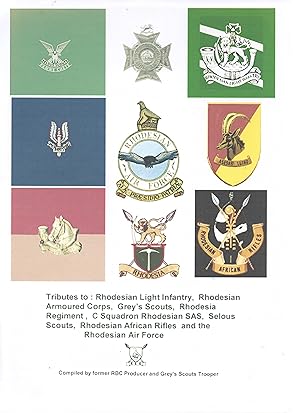 Rhodesian Army Regimental Badges Print