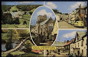 Dulverton Vintage 1966 Postcard Tarr Steps Barle Valley
