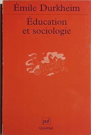 Education et sociologie.
