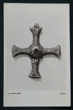 Durham Postcard St. Cuthbert's Cross Real Photo