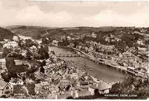 Looe Cornwall Postcard Vintage 1955 Real Photo
