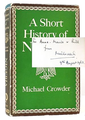 A SHORT HISTORY OF NIGERIA SIGNED