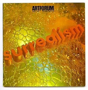 Artforum, volume V [5], number 1, September 1966. Surrealism issue, with cover design by Edward R...