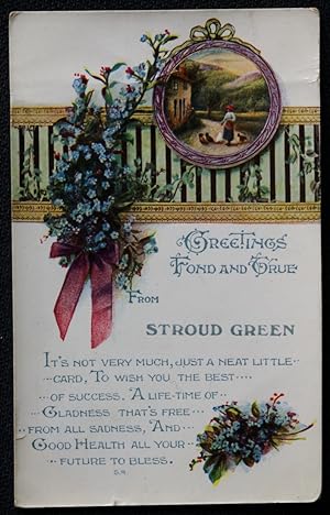 Stroud Green Finsbury Park London Personalised Postcard