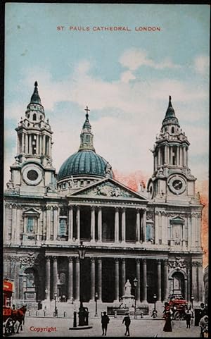 St. Paul's Cathedral London Postcard